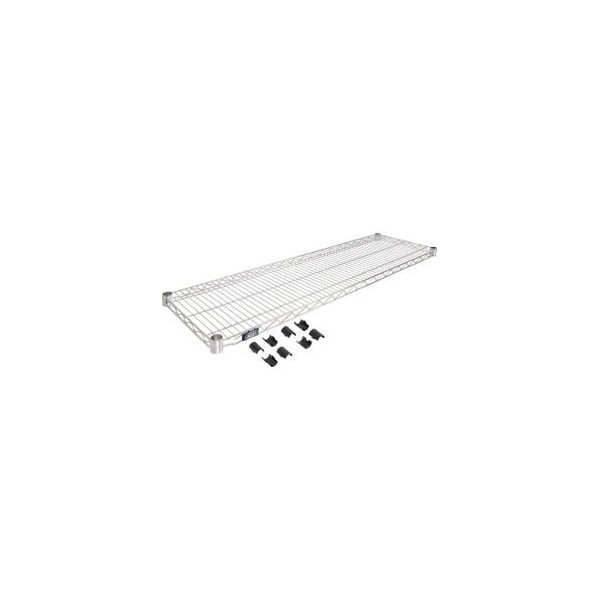 Global Equipment Nexel S1454C Chrome Wire Shelf 54"W x 14"D 188336D - main